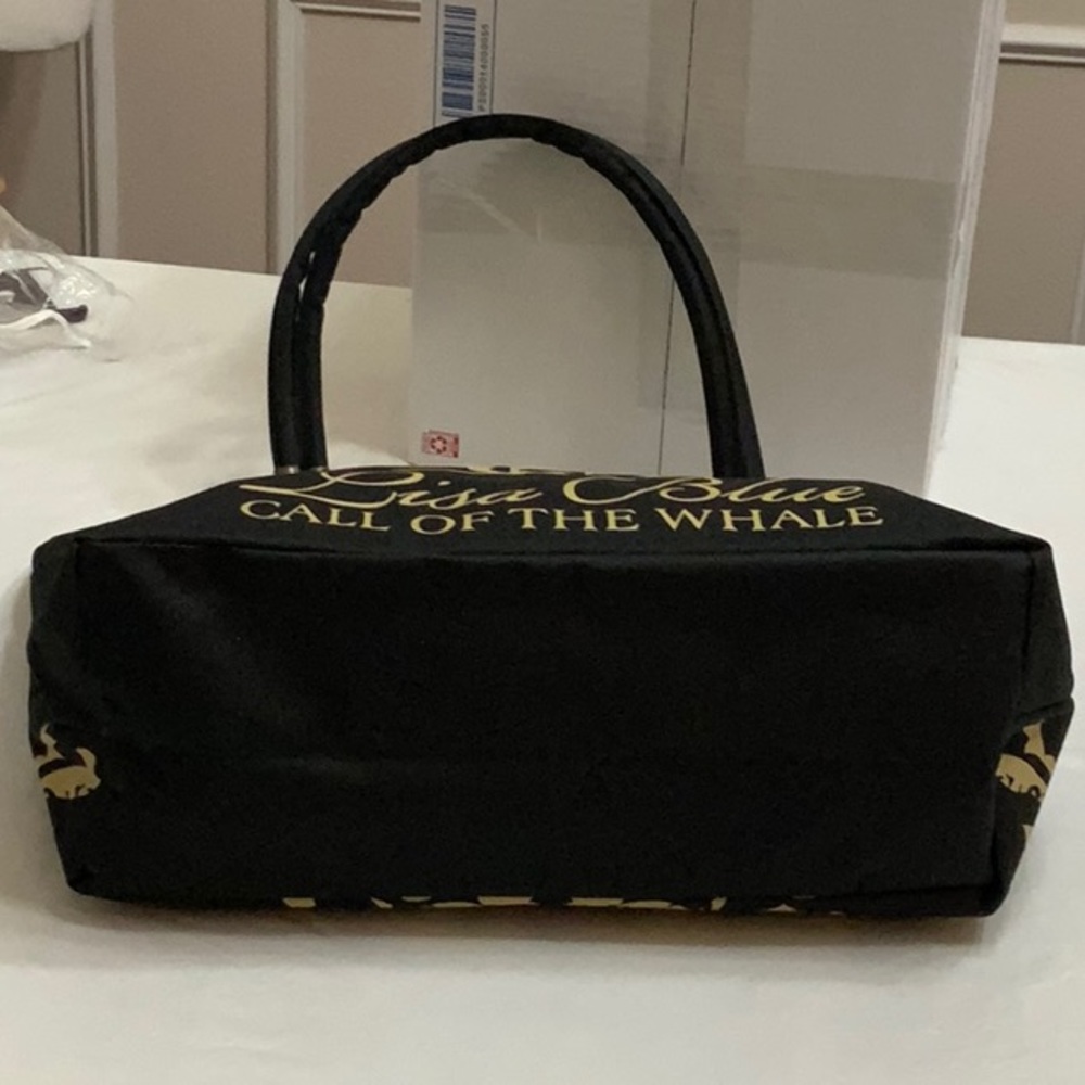 Lisa Blue Beach/Pool tote - Black - Picture 4 of 9